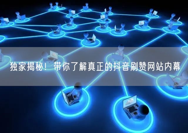 独家揭秘！带你了解真正的抖音刷赞网站内幕