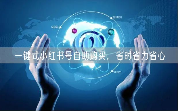 一键式小红书号自助购买，省时省力省心