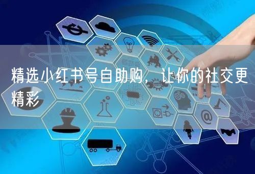 精选小红书号自助购，让你的社交更精彩