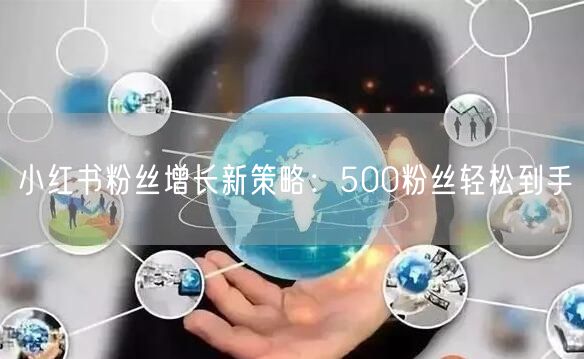 小红书粉丝增长新策略：500粉丝轻松到手