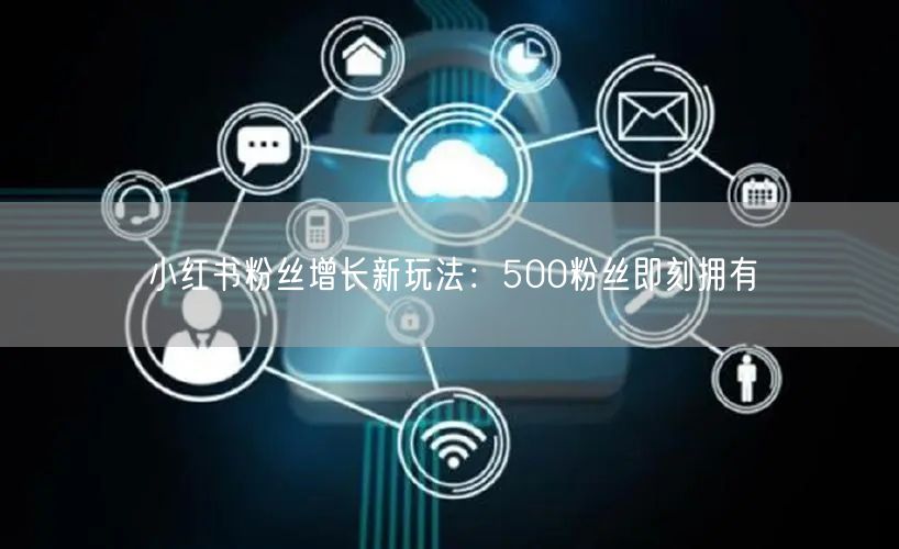 小红书粉丝增长新玩法：500粉丝即刻拥有